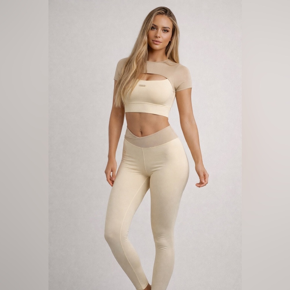 NWOT Bo+Tee Leggings Large